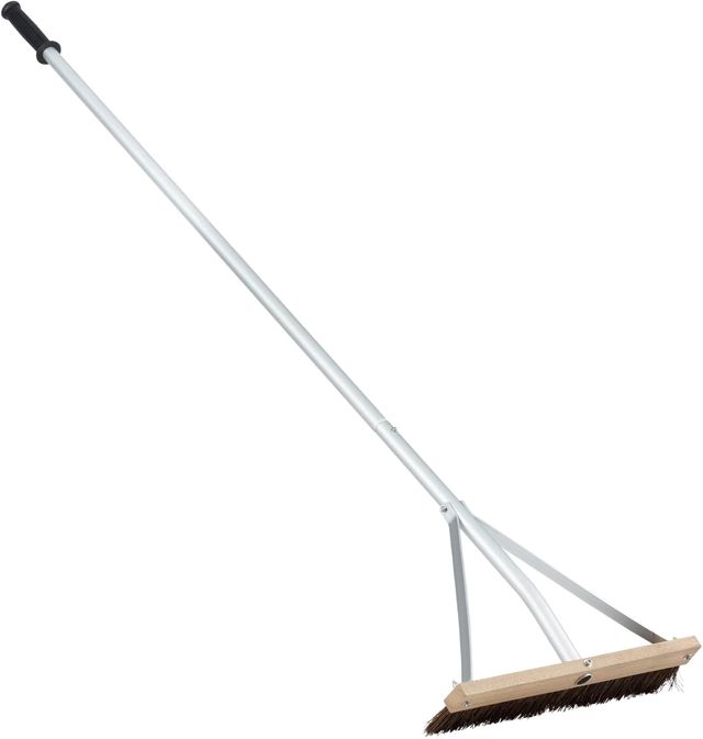 COSTWAY Brosse de Nettoyage pour Terrasse Réglable 165-626 cm