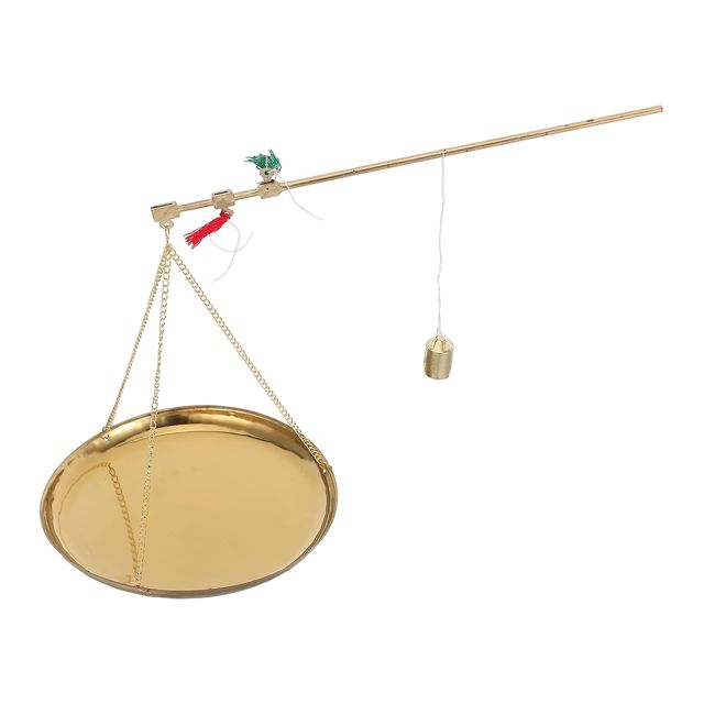 Balance Traditionnelle de Médecine Chinoise 250g avec Levier Vintage