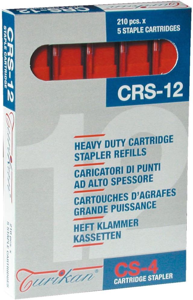 Turikan CRS-12 Chargeur de rechange 55-80 feuilles Rouge