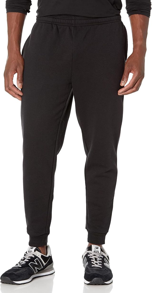 Amazon Essentials Pantalon de Survêtement Jogging en Polaire à Coupe Confortable Homme