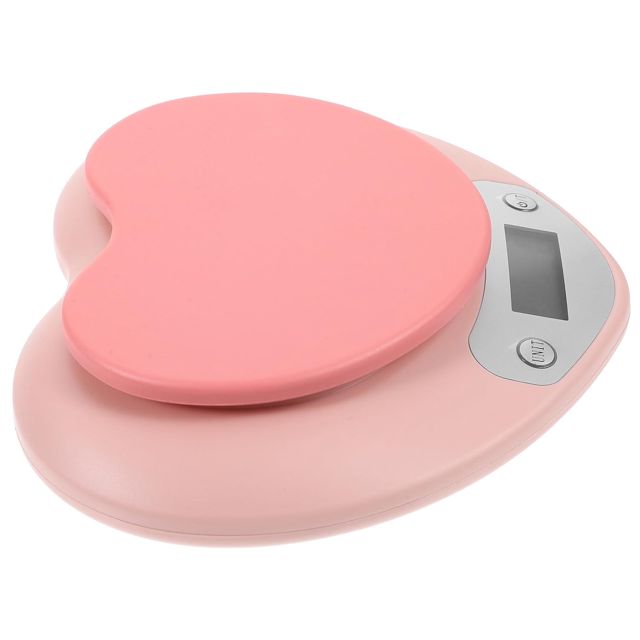 Artibetter Balance et Plastique Électronique Cuisine en Pesée Rose Précise Design Élégant Accessoire Pratique Réussir Maison pour Vos Pâtisseries