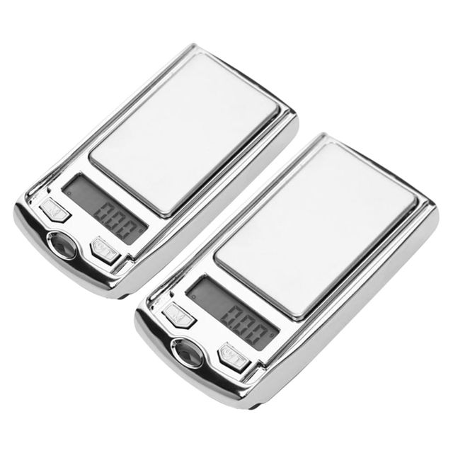 Toyvian Lot de 2 mini balances électroniques de poche en forme de clé de voiture, écran LCD numérique pour petits aliments, bijoux, pesée, cuisine, pâtisserie (sans piles)