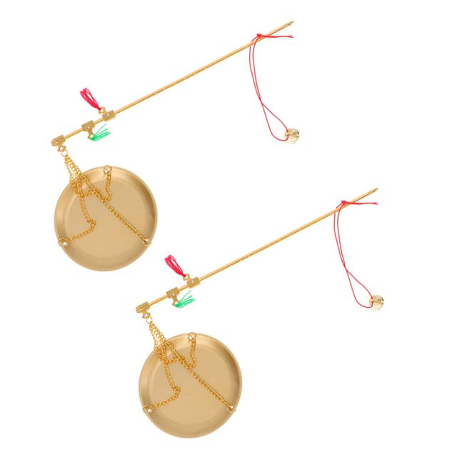 2 Pièces Balance Cuisine Vintage en Cuivre 100 Grammes, Usage Polyvalent et Pesée Précise, et Préparation Culinaire
