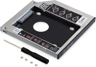 2ème 2.5'' HDD SSD Adaptateur de Caddy Disque Dur 9.5 mm SATA vers SATA pour HP Dell Acer ASUS Lenovo Ordinateurs Portables