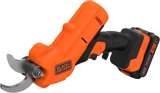 BLACK+DECKER Sécateur électrique 18V  avec batterie, BCPP18D1-QW
