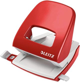 Leitz Perforatrice NeXXt en métal 30 feuilles (Rouge)