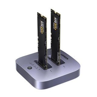 UGREEN Station d'accueil M.2 NVMe 20Gbps USB 3.2 Gen 2 Boîtier SSD NVMe