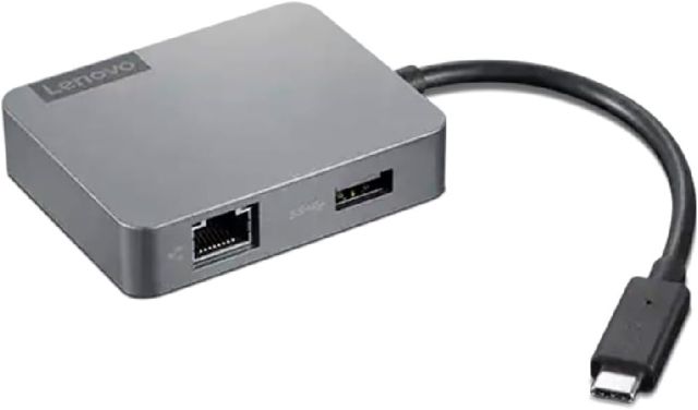 Hub USB Lenovo GX91A34575 Gris