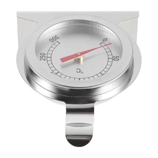 Toyvian Thermomètre et Clair Acier Four Inoxydable en Cadran Résistant à Haute Chaleur Précis et Solide pour Cuisson Rôtissage Cuisine pour Amateurs de Pâtisserie
