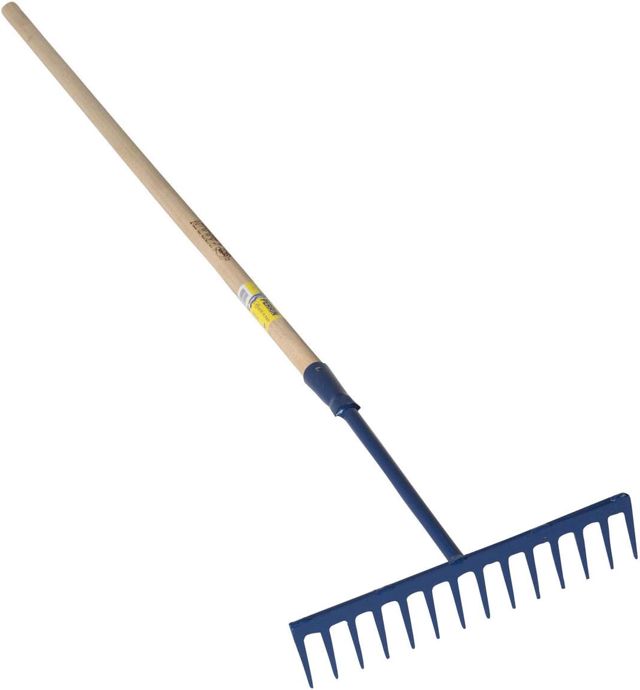 Outils Perrin Râteau à Bitume Emmanché Droit 150, 14 Dents