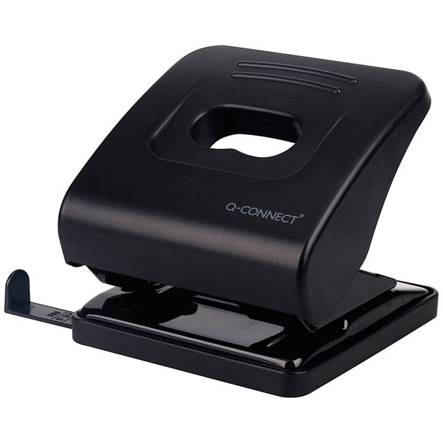 Q-Connect 16619 Perforateur 2 Trous Capacité Perforation 10 Feuilles Assorties