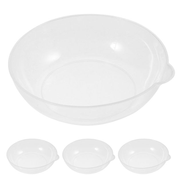 Lot de 4 Bol de Pesée en Plastique, pour Balance Numérique