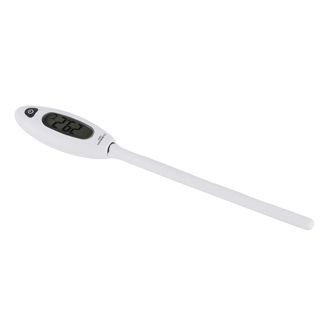 FTVOGUE Thermomètre Alimentaire, Thermomètre à Viande Numérique en ABS et Acier Inoxydable avec Sonde, Plage de Lecture Instantanée de 58 à 572F, écran LCD pour Barbecue, Fumoir, Cuisine