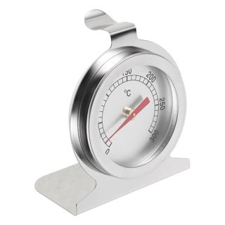Lurrose Thermomètre de Four en Acier Inoxydable 0-300 °c, Lecture Instantanée, pour Cuisson Précise au Four, Grill, Friteuse et Fumoir, Accessoire Indispensable Cuisine Professionnelle