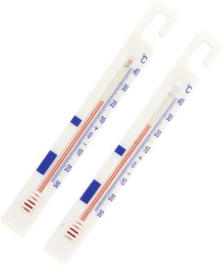 FM Professional Lot de 2 thermomètres réfrigérateur congélateur 15,5 cm