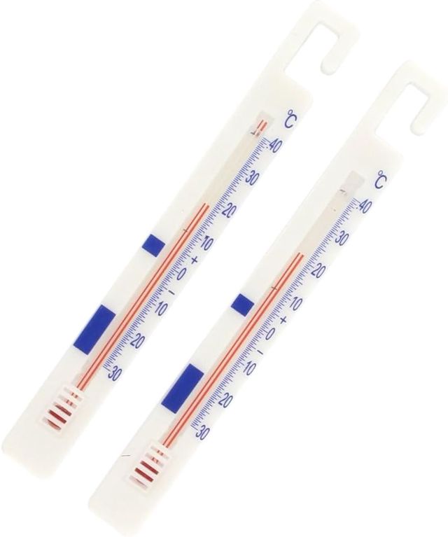 FM Professional Lot de 2 thermomètres réfrigérateur congélateur 15,5 cm