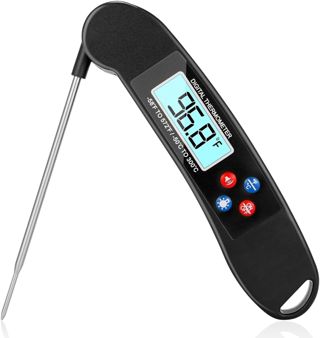 Timer de la Cuisine pour Les Grillades, Barbecue, Cuisine Gadgets Faciles Thermomètre à Lire Instantané pour Les Grillades