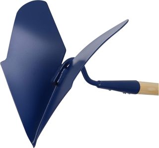 KADAX Haufler, Kartoffelhaufler en métal, houe à main avec manche de 171 cm, houe pour jardin, accessoire pour anhaufeln de terre, pommes de terre, légumes (Largeur: 14 cm)