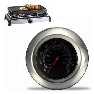 Cocoarm Thermomètre de Four Thermomètre Alimentaire en Acier Inoxydable 100 à 1000 Degrés Fahrenheit Cadran Large Gamme Conception Portable pour Cuisine, Four, Gril, Fumoir, Barbecue