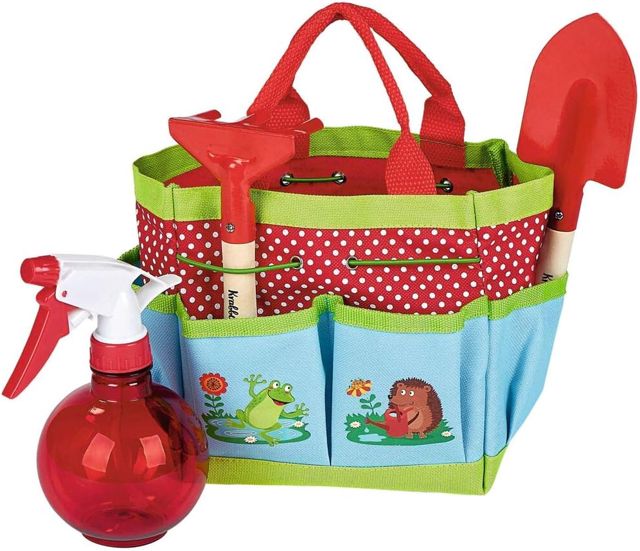 moses. - Sac de Jardin rempli pour Enfants, kit de Travail de Jardin avec Sac, Pelle, râteau et Vaporisateur