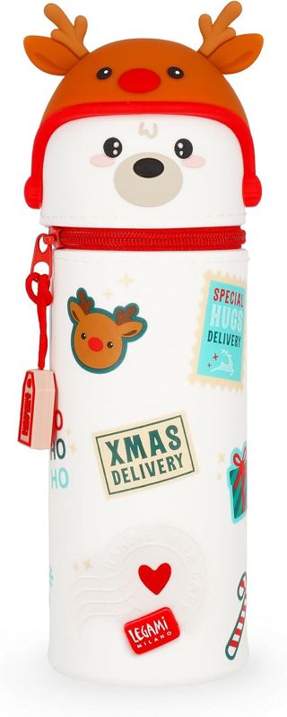 Legami - Pochette Kawaii 2 en 1 en silicone, Ours Polaire