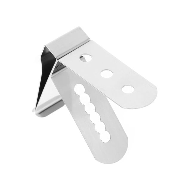 MAGICLULU 3pièces Support De Thermomètre Acier Clip De Fixation Pour Cuisine Et Bbq Pour Grills Et Ovens