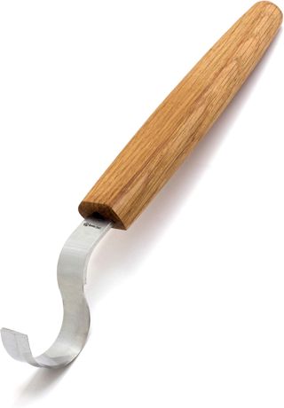 BeaverCraft LS5P1 Kit Affûtage Sculpture sur Bois – Cuir d’Affilage Paddle Strop avec Pâte à Polir, Aiguiseur pour Couteaux Croches, Gouges et Outils de Sculpture Cuillère, Kit Honage Couteaux Bois