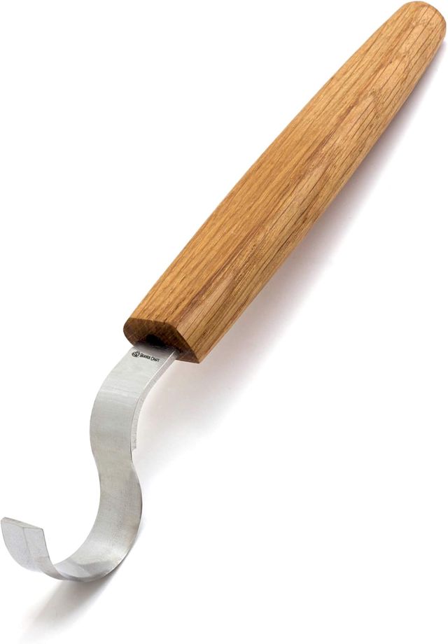 BeaverCraft LS5P1 Kit Affûtage Sculpture sur Bois – Cuir d’Affilage Paddle Strop avec Pâte à Polir, Aiguiseur pour Couteaux Croches, Gouges et Outils de Sculpture Cuillère, Kit Honage Couteaux Bois