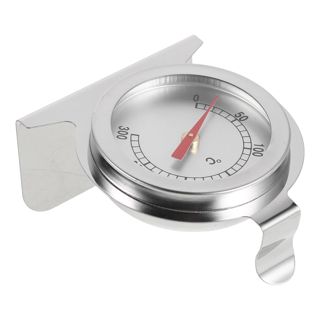 Cabilock Thermomètre de Four en Acier Inoxydable 0-300 °c, Affichage Clair, pour Cuisson Four Gaz et Électrique, Thermomètre Alimentaire Précis, Accessoire Cuisine Indispensable
