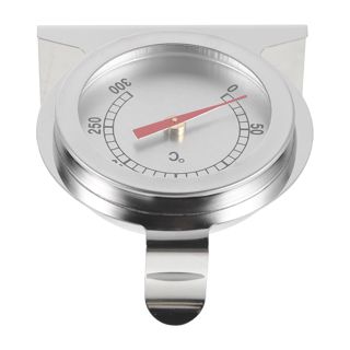 NUOBESTY Thermomètre de Four en Acier Inoxydable 0-300°c, Affichage Cadran Large, Thermomètre Alimentaire Précis pour Cuisson, Pâtisserie, Friture – Ustensile Cuisine Compact et Solide