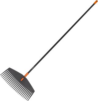 Fiskars Balai à feuilles, 25 dents, Largeur: 52 cm