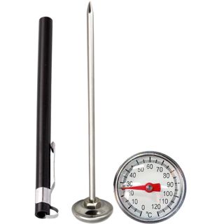 ARTIBETTER Thermomètre Alimentaire en Acier Inoxydable Mini Thermomètre à Café et Lait sans Pile Lecture Rapide Cuisine Maison Restaurants et Hôtels Accessoire Cuisson Précis