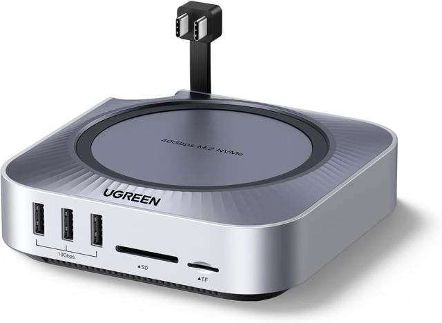 UGREEN USB4.0 40Gbps Docking Station USB C à Mac Mini M4,M4 Pro,M5 Pro,M6