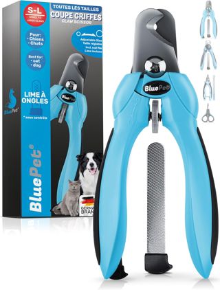 BluePet Coupe-Griffes Mini Chat, Chien & Lapin, Coupe-Ongles Petits Animaux