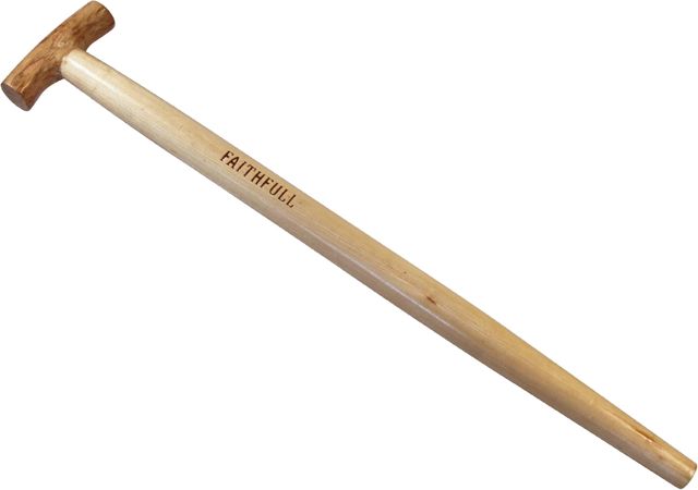 Faithfull Manche en frêne pour pelle/bêche/fourche Droit Poignée en T 71 cm (Import Grande Bretagne)