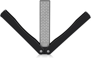 400/600 Aiguiseur Couteau Grit, Pliant Double-Face Diamant Pierre À Aiguiser Outil pour Camping En Plein Air Jardin Cuisine(jaune)