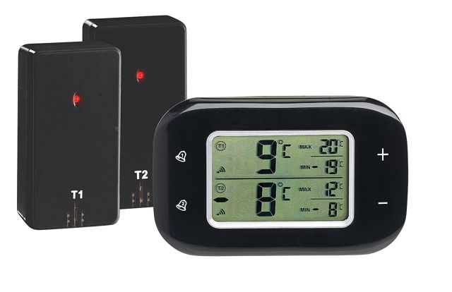 Rosenstein & Söhne Thermomètre de réfrigérateur et de congélateur
