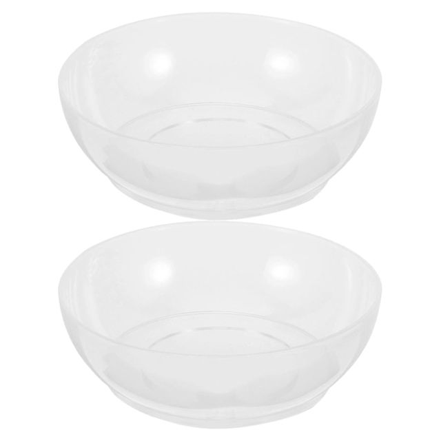 NUOBESTY 2 Pièces Plateau 600ml de Balance Électronique en Plastique Transparent Abs Mesure Haute Précision Compact Cuisine et Régime