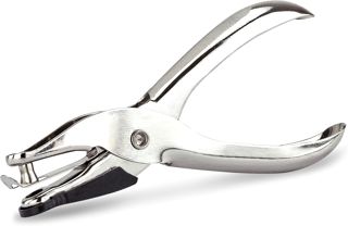 Rapesco PF25A001 Perforatrice de Papier à 1 Trou, Capacité 10 Feuilles