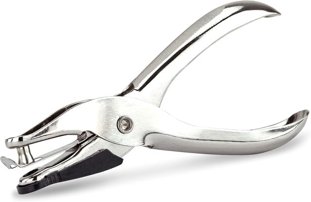 Rapesco PF25A001 Perforatrice de Papier à 1 Trou, Capacité 10 Feuilles