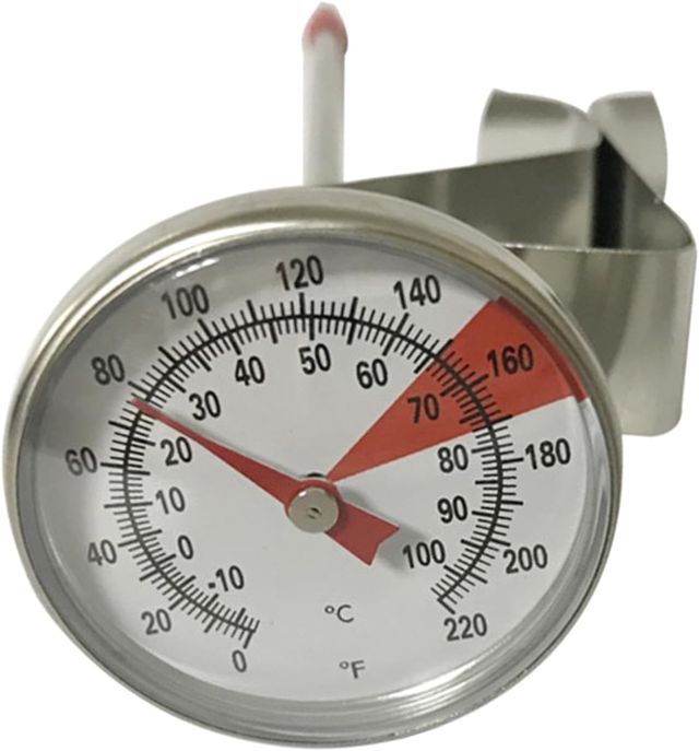 Thermomètre à Café et Lait, Thermomètre à Lecture Immédiate, Accessoire de Cuisine, Thermomètre à Café pour Le Thé, La Cuisson, Les Repas, Les Yaourts
