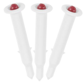 Thermomètre Pop-out pour Viande, Lot de 3, Blanc, Nylon