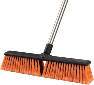 Mitclear Balai Brosse Exterieur pour Terrasse, Manche Télescopique 163cm