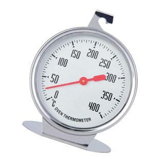 TOPINCN Thermomètre de Four à Cadran Debout, Acier Inoxydable, Gros Calibre, Fournitures de Cuisson de Cuisine, Matériau