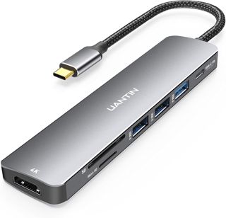 UANTIN Hub USB C, adaptateur multiport 7 en 1 pour ordinateur portable/Mac