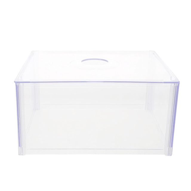 TOYANDONA Couvercle de Balance Électronique en Acrylique Léger Protection Coupe-vent pour Accessoires Cuisine et Outils de Précision en Atelier de Joaillerie