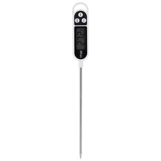 Naroote Thermomètre de Cuisson Numérique Mesure Très Sensible pour Barbecue, Cuisine, Steak-plastique et Acier Inoxydable