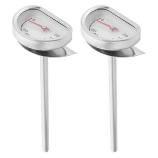 Thermomètre à Friture 2 Pièces 0-200°c avec Sonde 4 Pouces