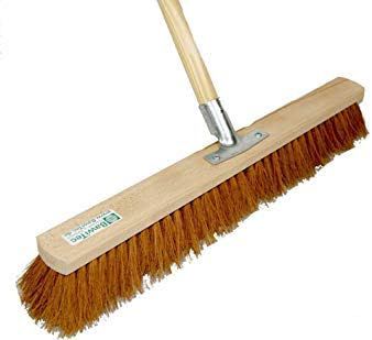 balai coco grande dimension : 60, 80 ou 100 cm avec manche cantonnier 1.40m (60)