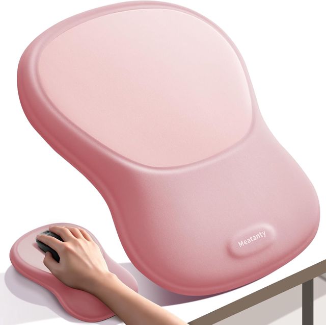 MEATANTY Tapis de souris ergonomique avec repose-poignet, noir